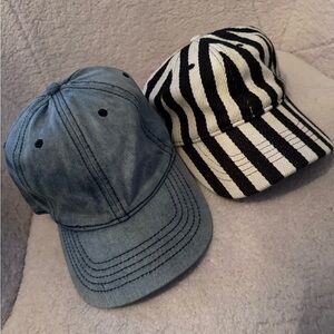 Denim and Striped Hats Bundle